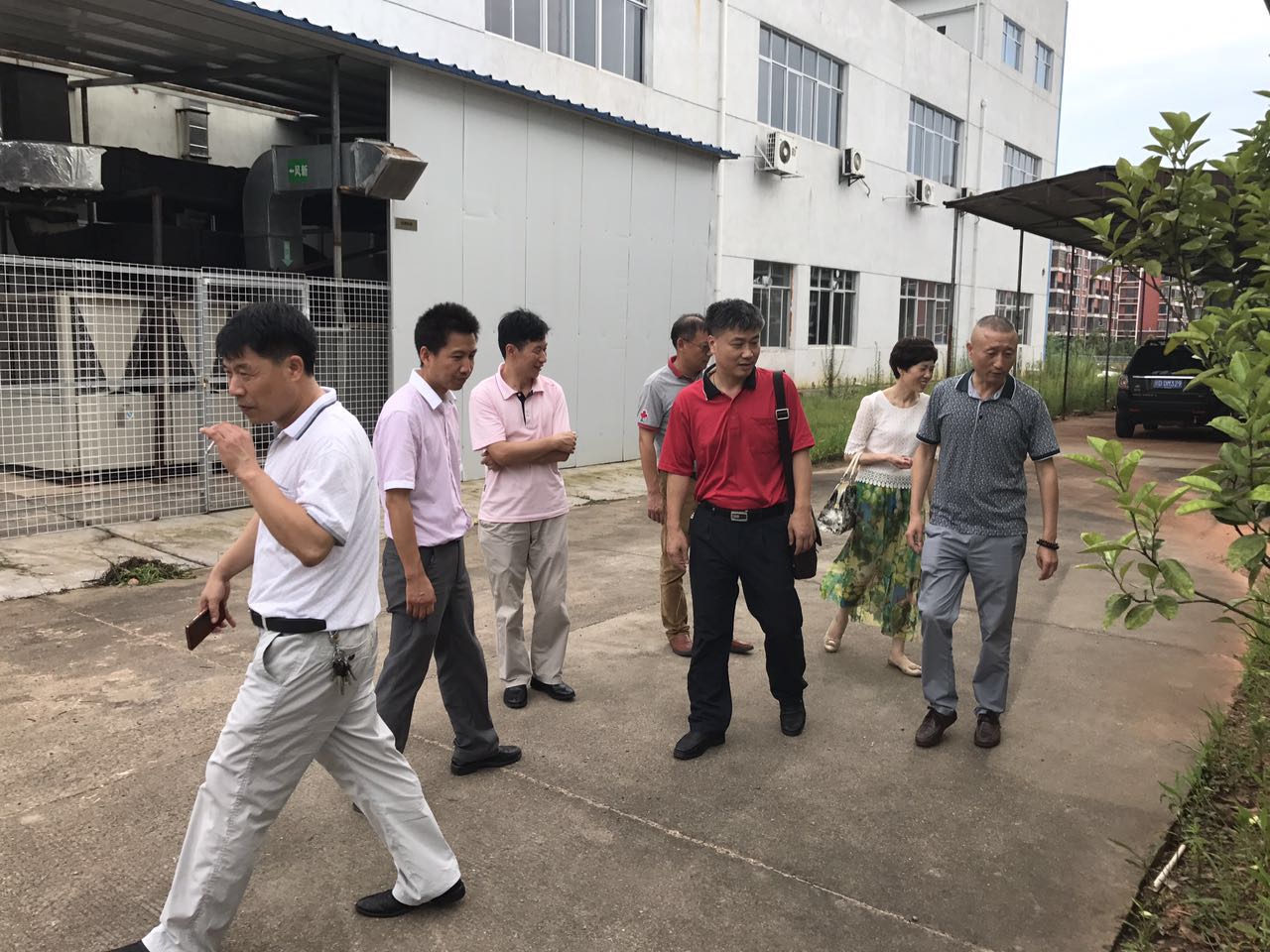 市科协和科技局领导到我公司视察和指导